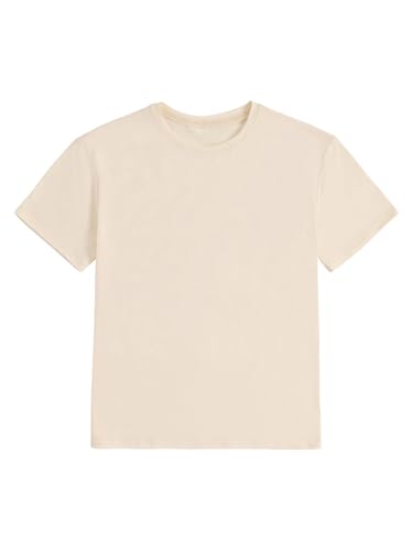 Image of SOLY HUX Girl's Short Sleeve Graphic Tees Crew Neck Beach Tops Casual Summer T-Shirts