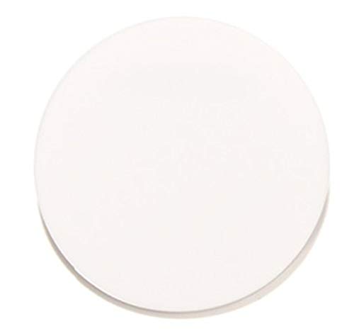 20PCS White Acrylic Round Circle, White Plexiglass Round Disc, Round Sheet, Lucite Circle Round Disc 1/8