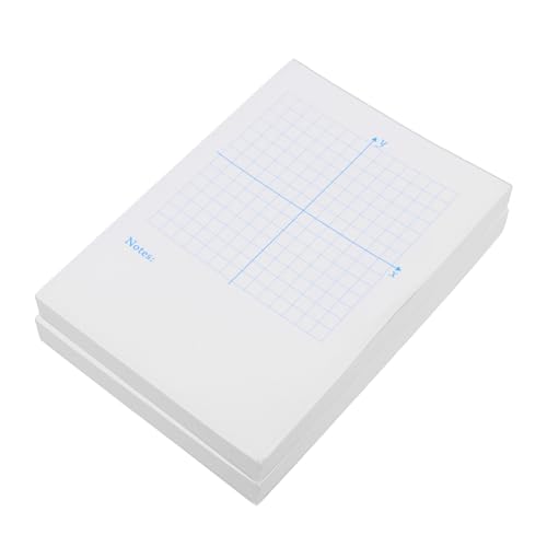 Cuaderno de eje de coordenadas SHINEOFI con 4 piezas de papel cuadriculado para matemáticas 5