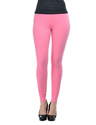 Image of Frenchtrendz Women's Slim Fit Mid Rise Stretchable Cotton Modal Spandex Jegging Pull On