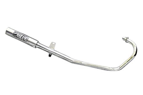 Amazon | GN125 ナカノ エンデ マフラー管 メッキ42.7πアウター Amazon | GN125 ナカノ エンデ マフラー管 メッキ42.7πアウター