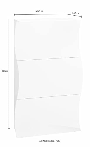 Web Convenienza Scarpiera Mare Moderna Bianca