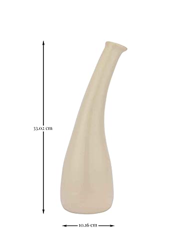 Image of Purezento Ashley Vase Ceramic Vases for Decor, Flower Vase for Home Decor Living Room, Home, Office, Centrepiece,Table and Wedding