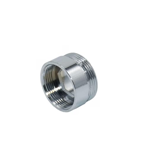 Conector de manguera de jardín Plata 1/2 '/ M16 / M17 / M18 / M19 / M20 / M22 / M24 / M28 / M32 Conector de hilo Adaptador de latón para accesorios de cobre del grifo de agua Para accesorios de mangue