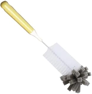 Premify Long Handled Bottle Brush with Sponge Scrub – Ideal for Cleaning Water Bottles
