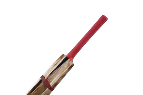 Image of Total Single Blade (Burn) Kashmir Willow Full Size Scoop Design Tennis Cricket Bat with Cover | Suitable for All Tennis & Synthetic Ball | Durable and Lightweight | Perfect T20 Bat
