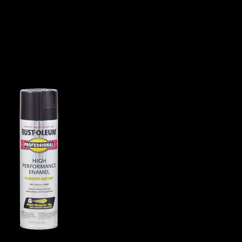 Rust-Oleum Professional High Performance Gloss Black Spray Paint - image 2