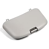 LORKDEEM CAR Overhead Console Sunglass Holder LID W/Latch Gray Plastic,Easy to install,Free return