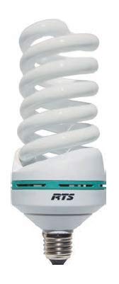 rts LAMPARA ESPIRAL 65W 2800K E27 RSR