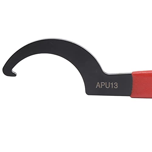 Hyuduo Hook Wrench, Apu13 High Carbon Steel Adjustment Hook Wrench, C Type Collet Chuck Nut Clamping Spanner For Lathes, Machine Tools #TOP6