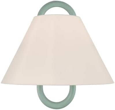 Crystorama JoJo 11.75'' Vibrant Gold + Green Sconce