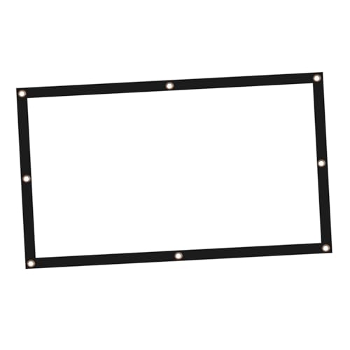 Écran de projection 150 pouces pliable Homoyoyo pour remplacer un mur irrégulier