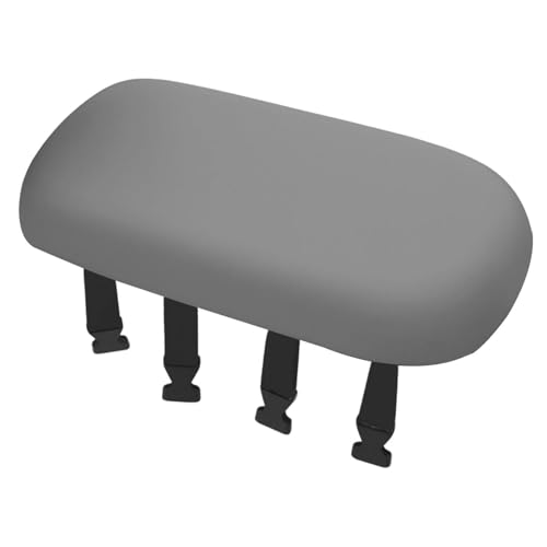 a aternee ユニバーサルバイク後部座席クッション防水パッドアクセサリーマウンテンバイク通勤用バックル付き33x16x5cm PUレザー, グレー