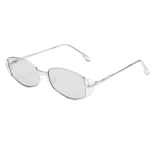 Lunettes de soleil vintage et irrégulières UV400 pour femme et homme