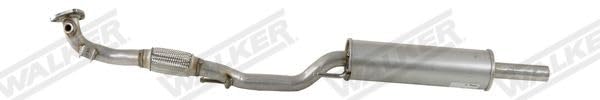 WALKER 23358 Silenziatore anteriore Marmitta Anteriore Marmitta Anteriore