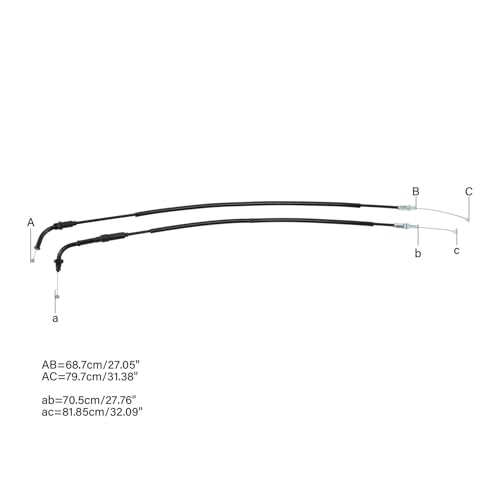 Câbles d'accélérateur de moto CBR600RR longévité et précision mécanique