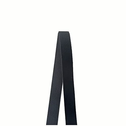 QIANF Vintage Black Velvet Ribbon, 3/8 Inch X 25Yd