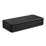 Transfiere datos a velocidades de transferencias ultrarrápidas de hasta 40 Gbps (Thunderbolt 3) y conecta dos pantallas 4K UHD a 60 Hz