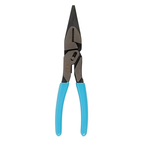 OX Pro MaxForce 9 Linesman Pliers – Heavy Duty Compound Action | Forged Steel | Induction-Hardened Cutting Edge | Ergonomic Grip