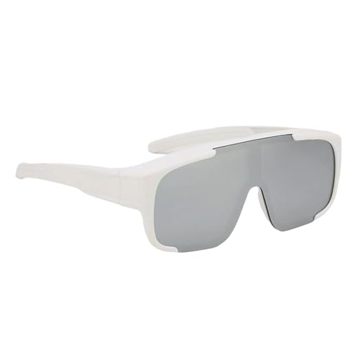 CHAKAE Gafas de ciclismo ligeras para hombre, gafas de sol deportivas para hombre, ajuste envolvente sobre pesca, gafas de conducción, fáciles de usar, gafas de conducción de gran tamaño