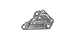 Genuine Chrysler 53010256AB Power Steering Pump Bracket