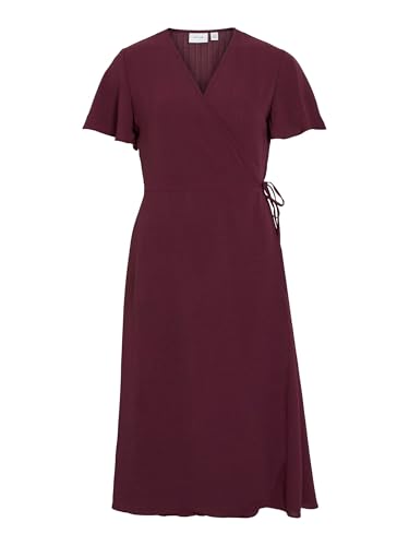 Robe Midi Wrap Vilovie VILA pour Femme | Élégance au Quotidien