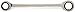 GEARWRENCH 12 Pt. Double Box Ratcheting Wrench, 17mm x 19mm - 9215D