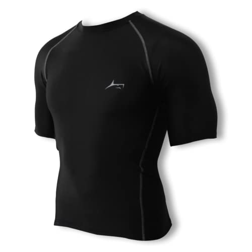Image of PROSHARX Premium Compression Tights Half Sleeves Dry Fit T-Shirts for High Performance in Gym