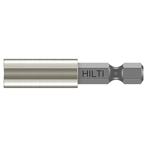 Hilti 2038758 Adaptador magnético para puntas S-BH M 50/2' (Para atornilladoras. Hexagonal. Longitud 50 mm. Fijación de tornillos. Portapuntas magnético)