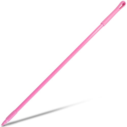 Image of SPARTA 41225EC26 Fiberglass Broom Handle, Mop Handle, Replacement Handle With Acme Threaded Tip For Commercial Cleaning, 48 Inches, Pink, (Pack of 12)