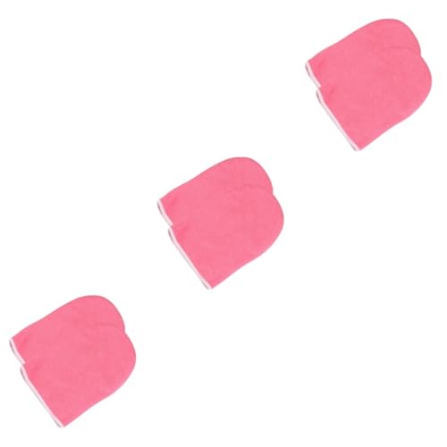 IWOWHERO 3 Pairs Paraffin Wax Gloves Hand Treatment Mitts Insulated Spa Gloves for Boys and Girls Moisturizing Therapy Mittens Overnight