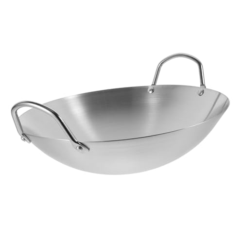 Wok de acero inoxidable Unomor 32 cm