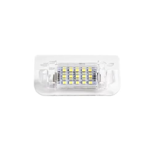 Luz matrícula LED Canbus sin errores de 15SMD para Benz Clase B W246 iluminación blanca