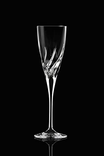 Barski-Toasting-Flute-Glass-Champagne-Flutes-Set-of-2-Flute-Crystal-Glasses-Wedding-Toasting-Flutes-Designed-6-oz-Made-in-Europe Barski Toasting Flute Glass Champagne Flutes Set of 2 Flute Crystal Glasses Wedding Toasting Flutes Designed 6 oz Made in Europe