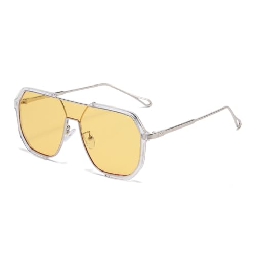 Lunettes de soleil grand format à double pont idéales pour vos terrasses et sorties d'été