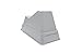 MORNING SMILE Bathroom Squat Toilet Stool with Easy to Hide/Carry Features, Grey