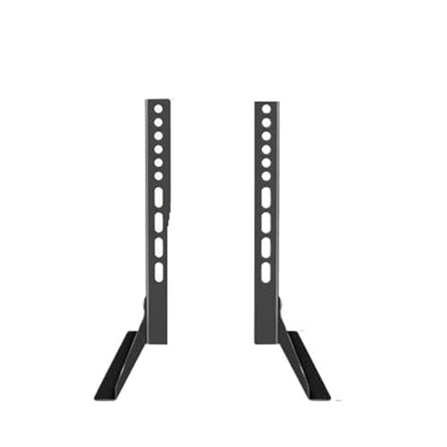 Support TV universel en acier robuste avec systeme de securite anti decrochement