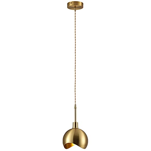 Lampe industrielle en bronze pour restaurant minimaliste et chambre