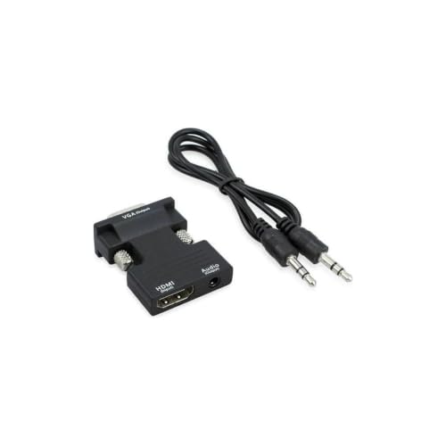 9944 Ses Destekli HDMI To Vga Monitör Çevirici Adaptör Uyumlu HDMI Bağlantı Tipi