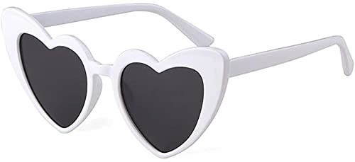 Jubilant Heart Shaped Sunglasses for Women Girls Ladies Vintage G...