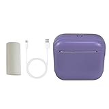 Impresora térmica en miniatura portátil con control de aplicación, velocidad de impresión rápida para documentos, recibos, etiquetas, impresoras de dabel de fotos