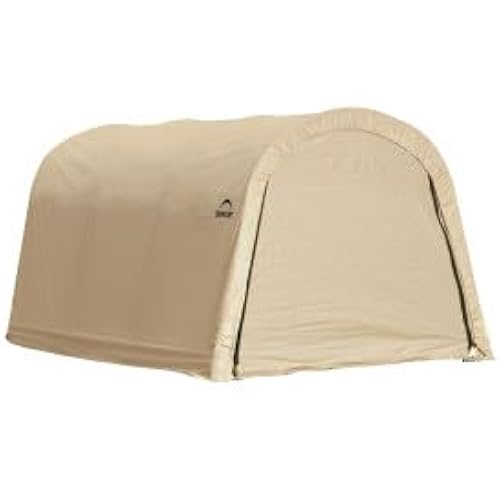 ShelterLogic Replacement Cover Kit Only No Frame-10W x 15L x 8H Round Tan 90536
