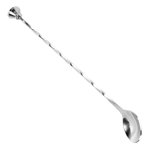 MOLUCKFU Cocktail Stirrer Stainless Steel Stirring Spoon Household Cocktail Spoon Supply