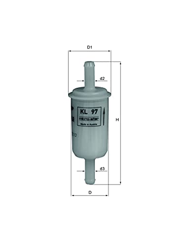 Knecht KL 97 - Filtro Carburante