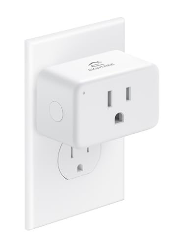 EIGHTREE Smart Plug 15A, Smart Plugs that Compatible with Alexa & Google Home, Smart Outlet with Remote Control, Timer & Schedule, 2.4GHz WiFi Only
