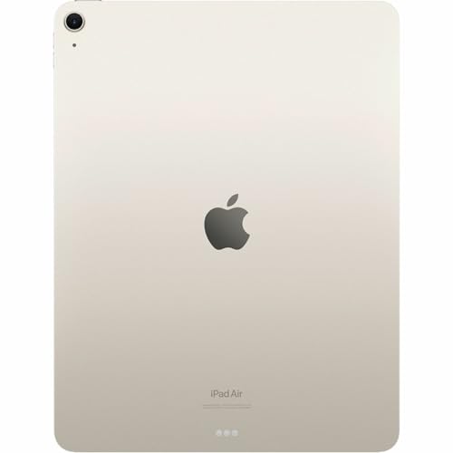 Image of Apple iPad Air (M3, 13-inch, 2025), 128GB, Wi-Fi + Cellular, Starlight (Renewed)