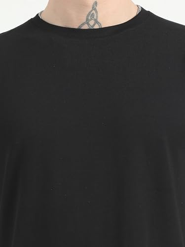 Image of Men's Plain Cotton Crew Neck T-Shirt Regular Fit Short Sleeve Tee