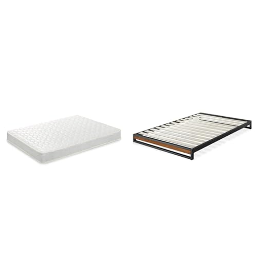 ZINUS�y�Z�b�g�����zZINUS Regular �|�P�b�g�R�C���}�b�g���X �h�ۖh�_�j���H(20cm/�V���O��/�z���C�g) +�W�k�X Suzanne ���̂� �x�b�h�t���[�� �w�b�h�Ȃ� 15cm �V���O��