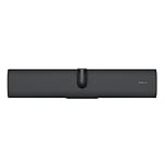 Jabra PanaCast 40 Video Bar System (VBS) Bar Only, Small Meeting Room Android Video Bar, 180° Field-of-View Video Conferencing System with Mic and Speakers, Certified for Zoom Rooms, Black, UK plug