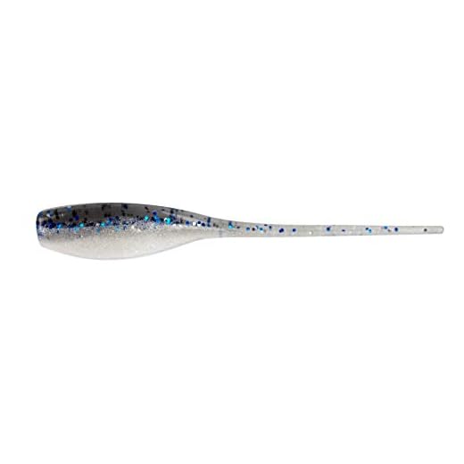 Bobby Garland The Original 2" Baby Shad Soft Plastic Fishing Lure, Fishing Gear and Accessories, 18 per Pack, Blue Thunder